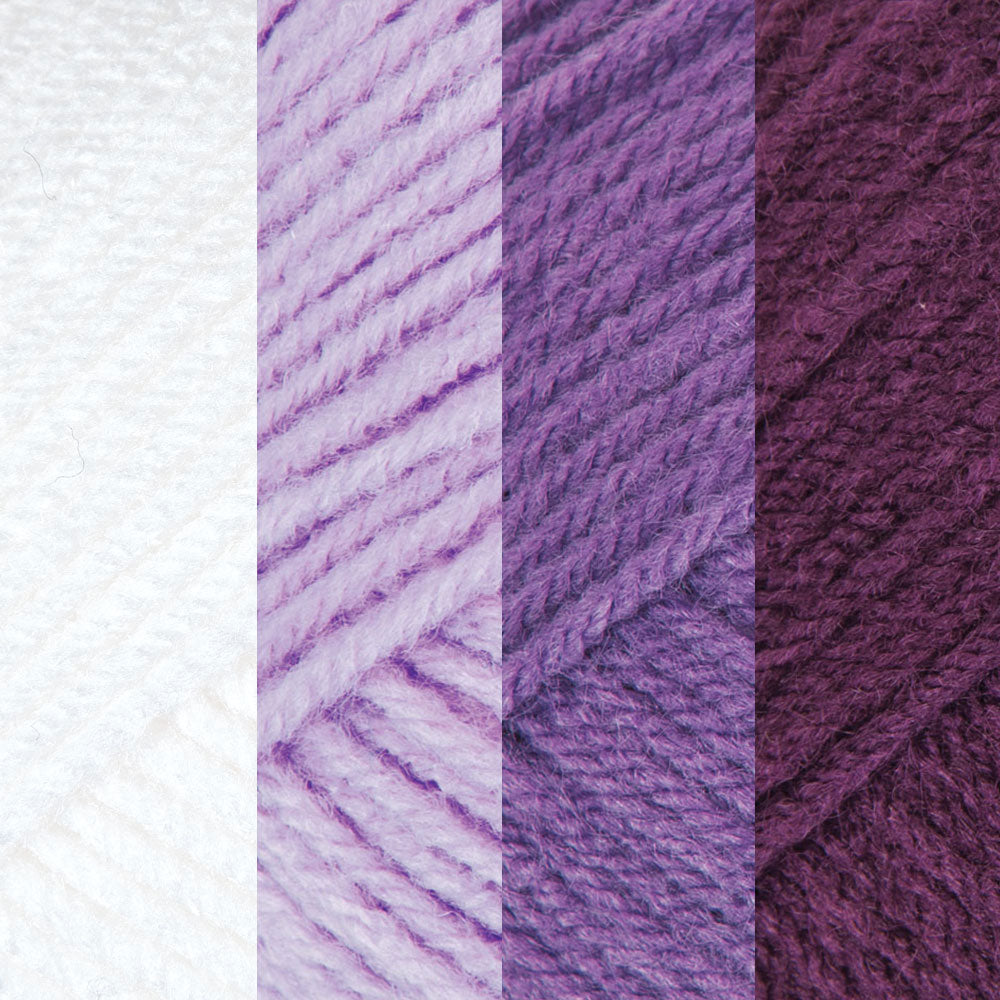 Ridged Stripes Afghan