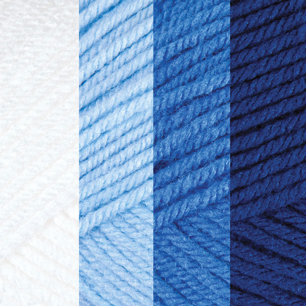 Ridged Stripes Afghan