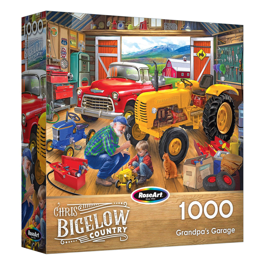 Grandpa's Garage Jigsaw Puzzle