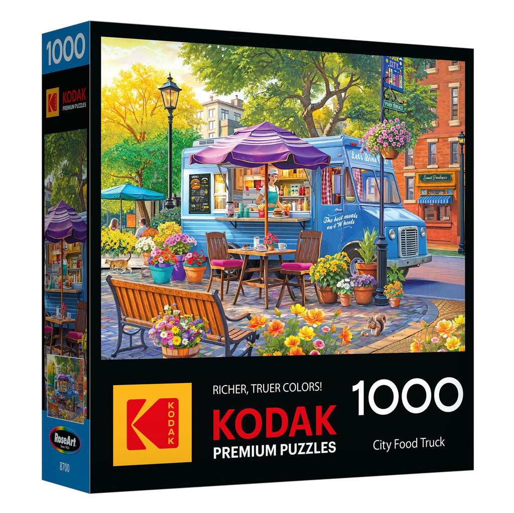 City Food Truck Jigsaw Puzzle