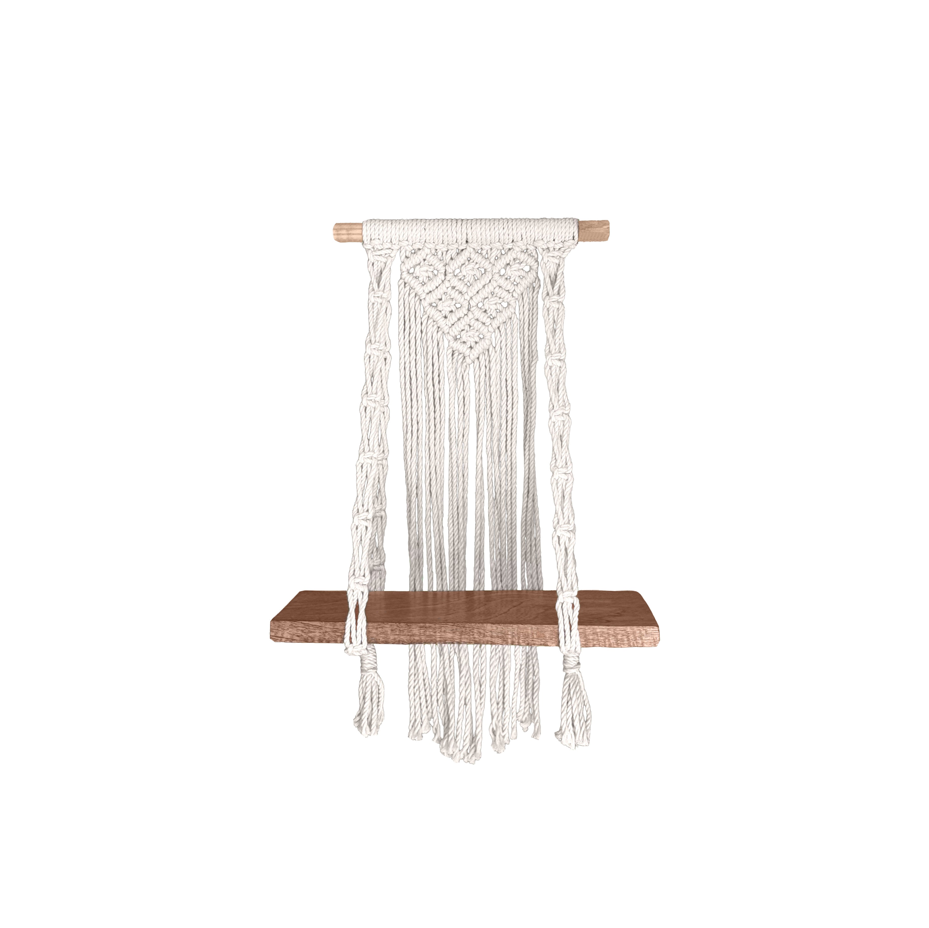 Macrame Wall Shelf
