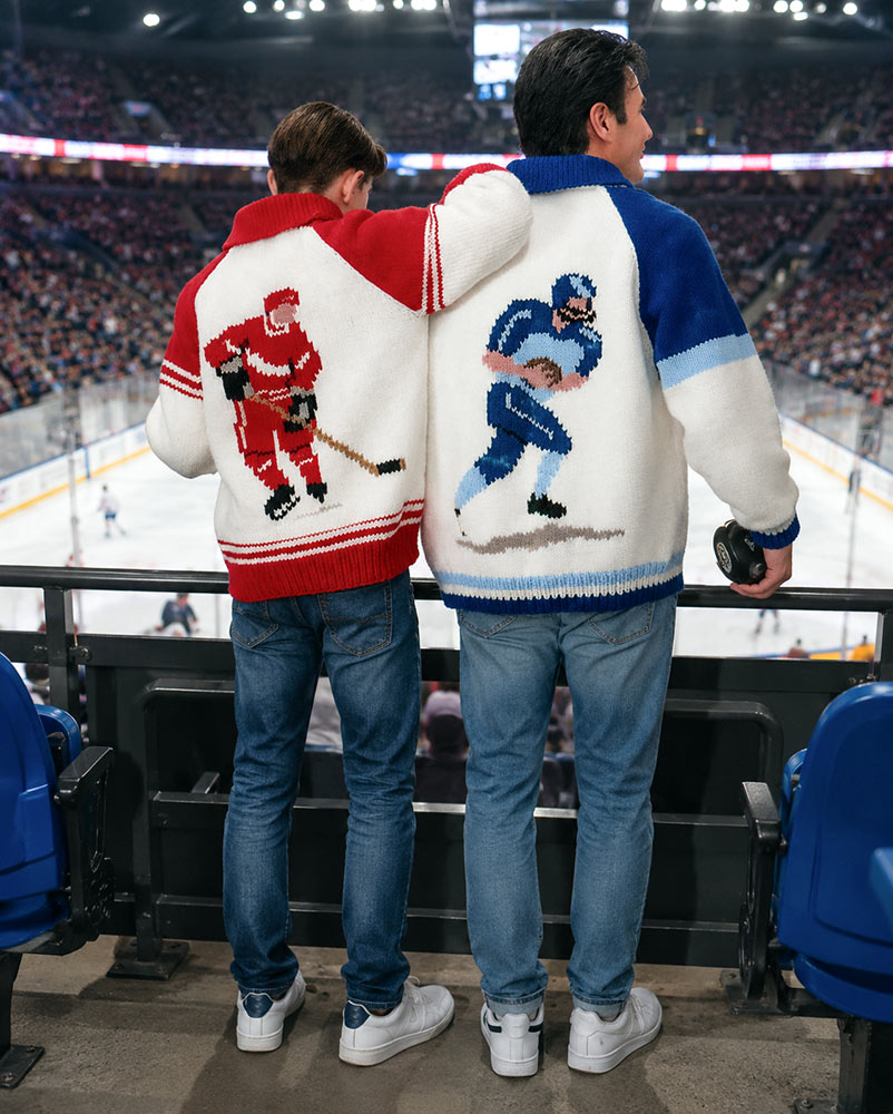 Hockey Player Jacket Pattern