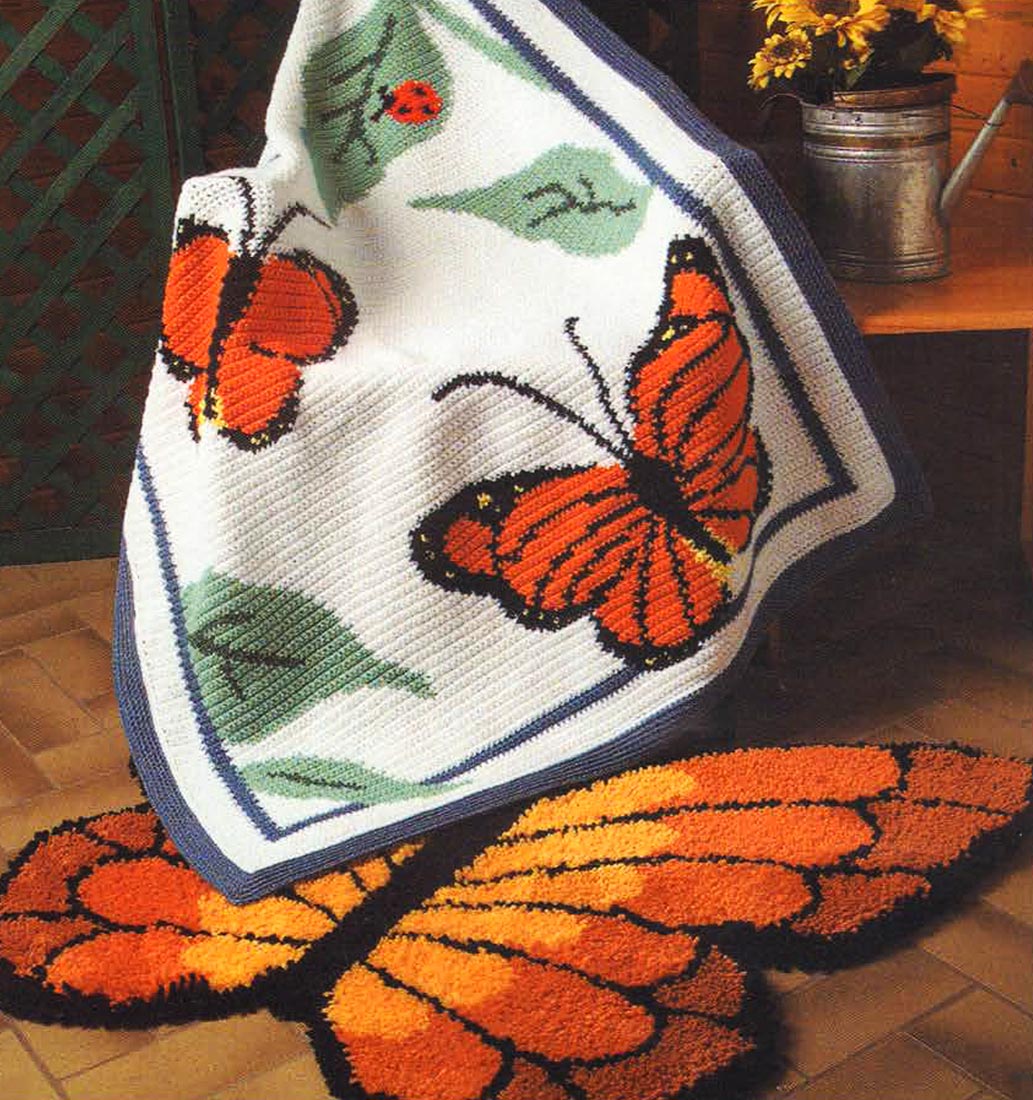 Butterfly Afghan Pattern