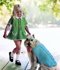 Doggie Windbreaker With Cables Pattern