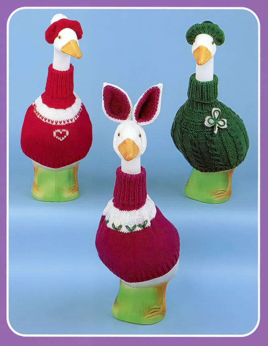 Valentine Goose Sweater Pattern