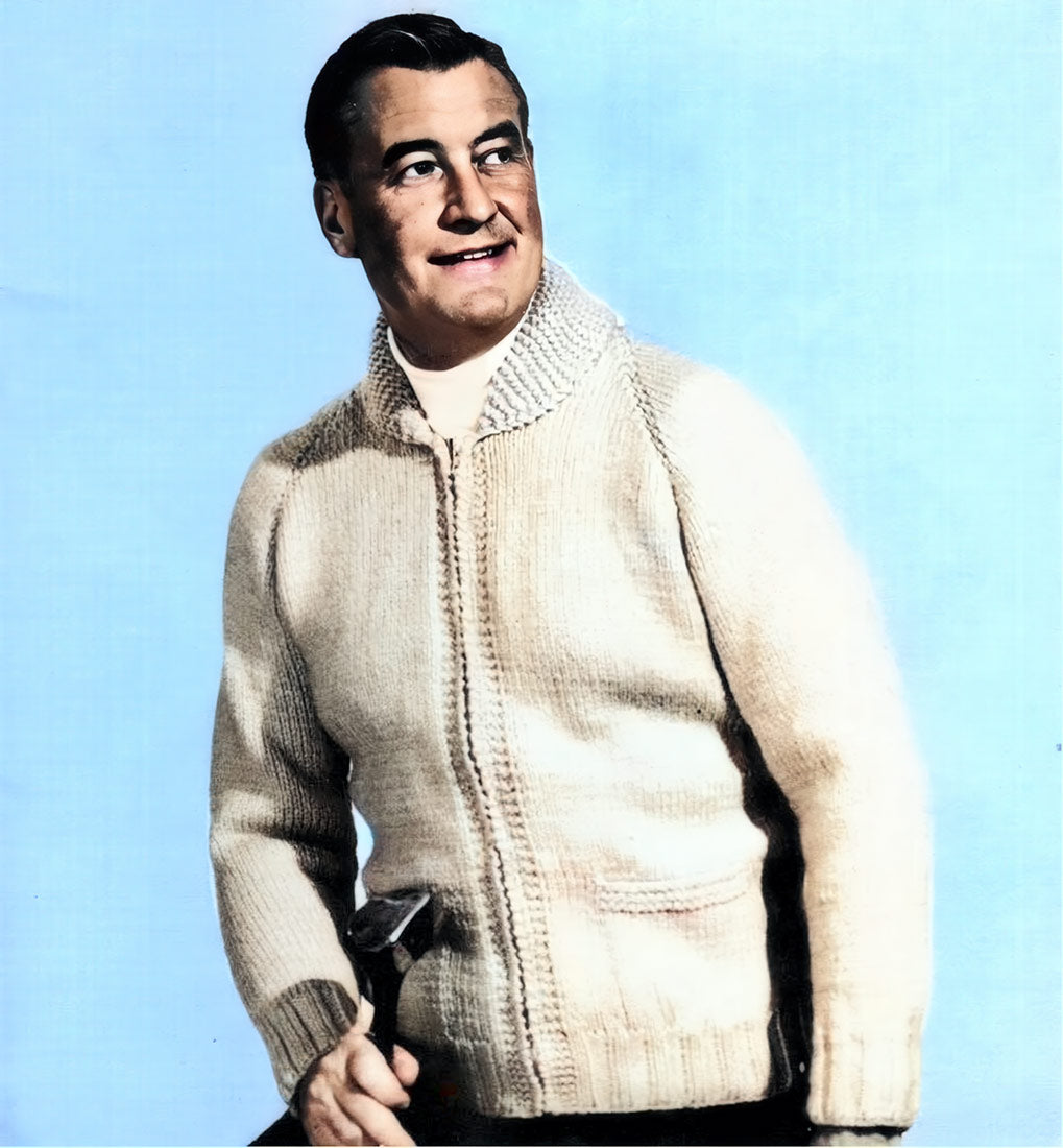 Men's or Ladies' Cardigan Pattern