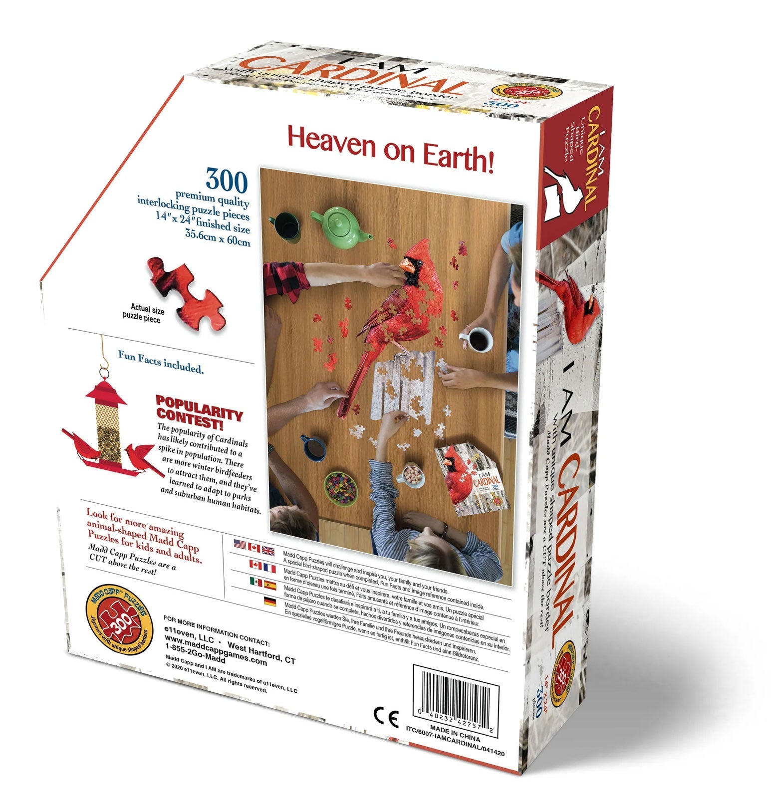 I Am Cardinal Jigsaw Puzzle