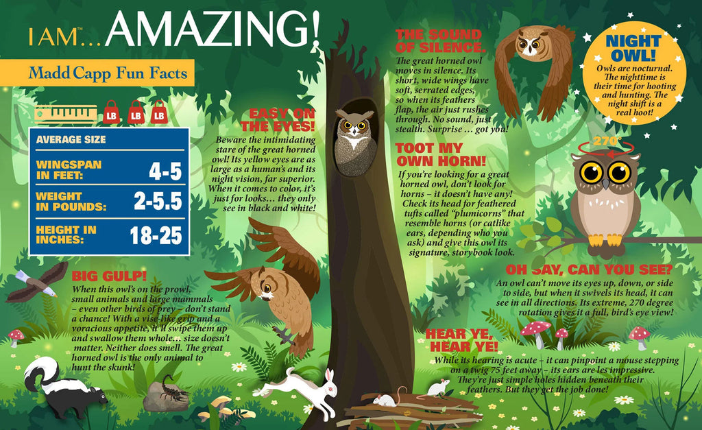 I Am Great Horned Owl Jigsaw Puzzle