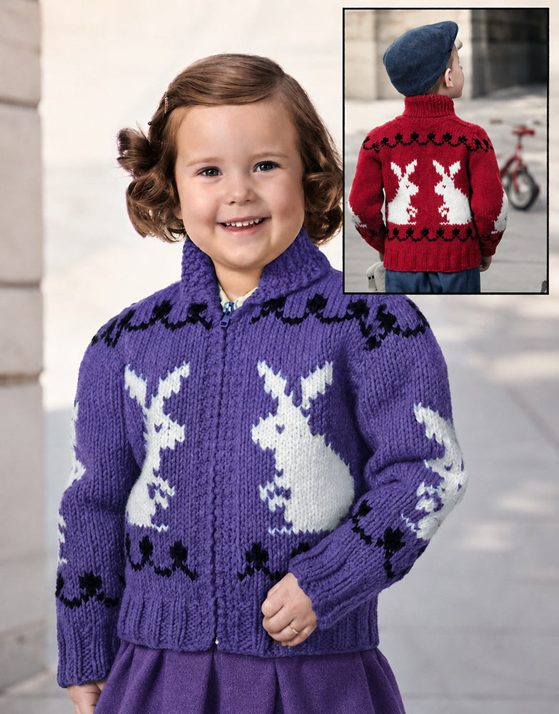 Bunny Cardigan Pattern