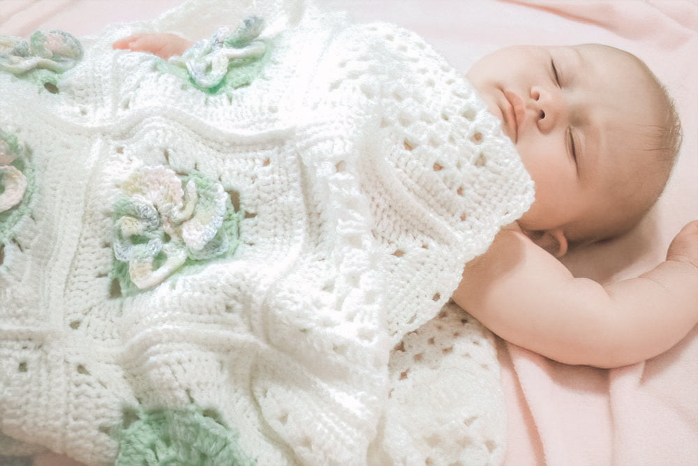 Pansy Patch Blanket Pattern