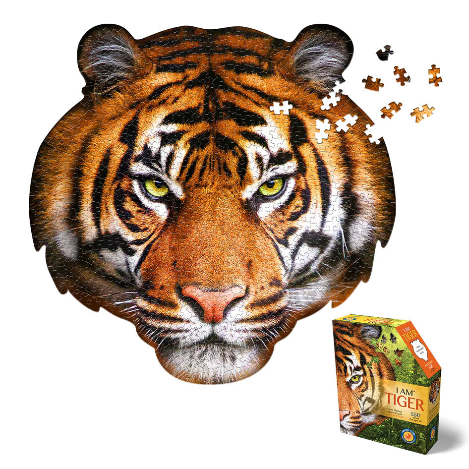 I Am Tiger Large Jigsaw Puzzle