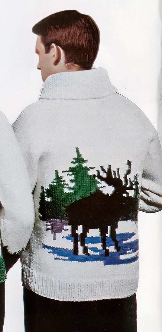 Moose Cardigan Pattern