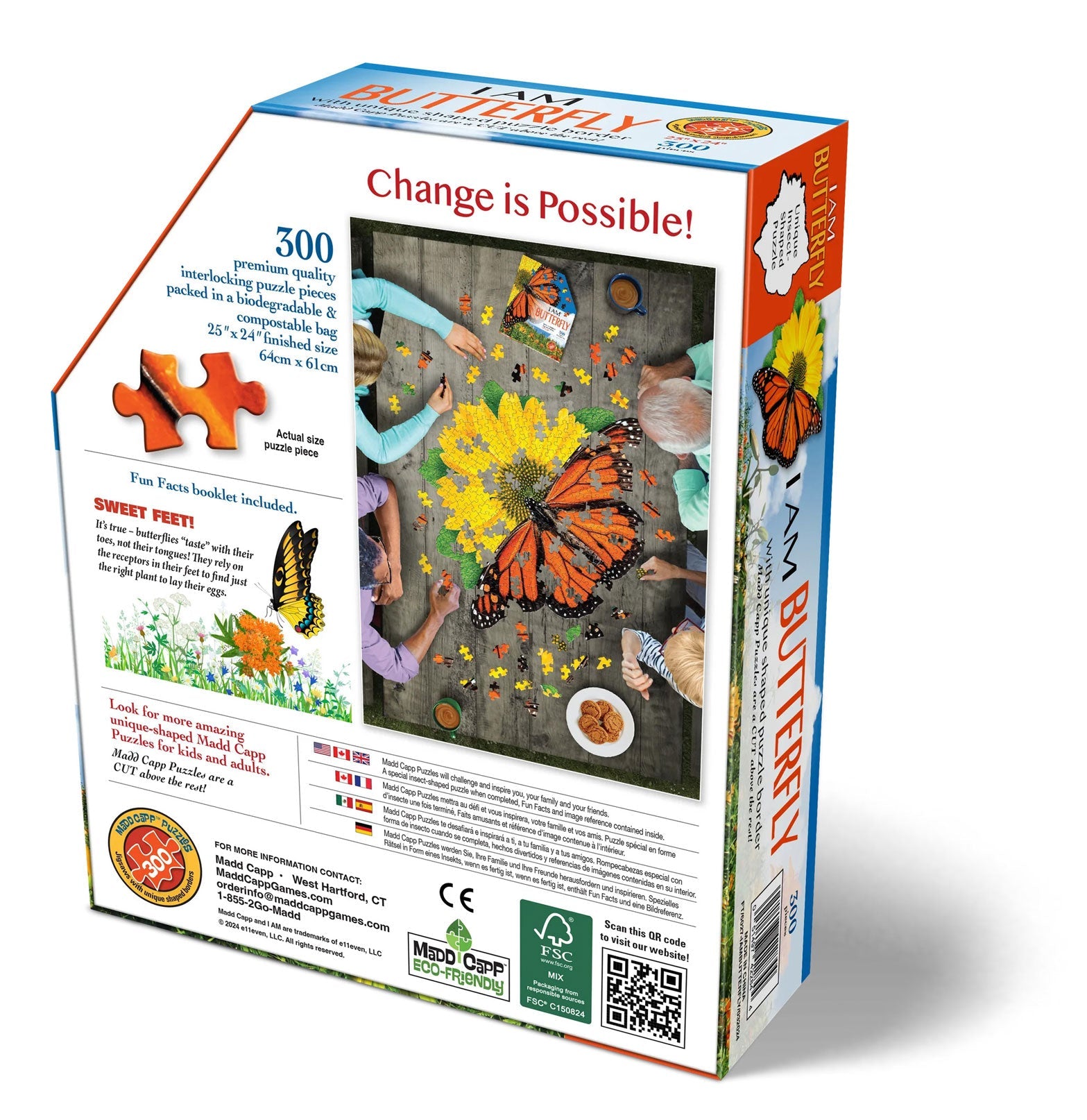 I Am Butterfly Jigsaw Puzzle