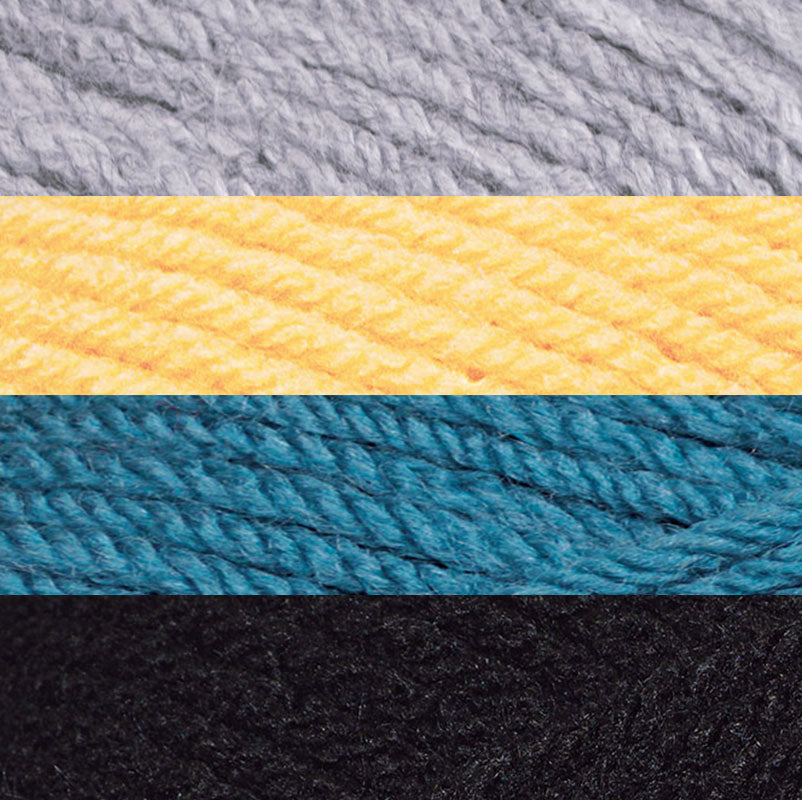 Striped Crochet Bag