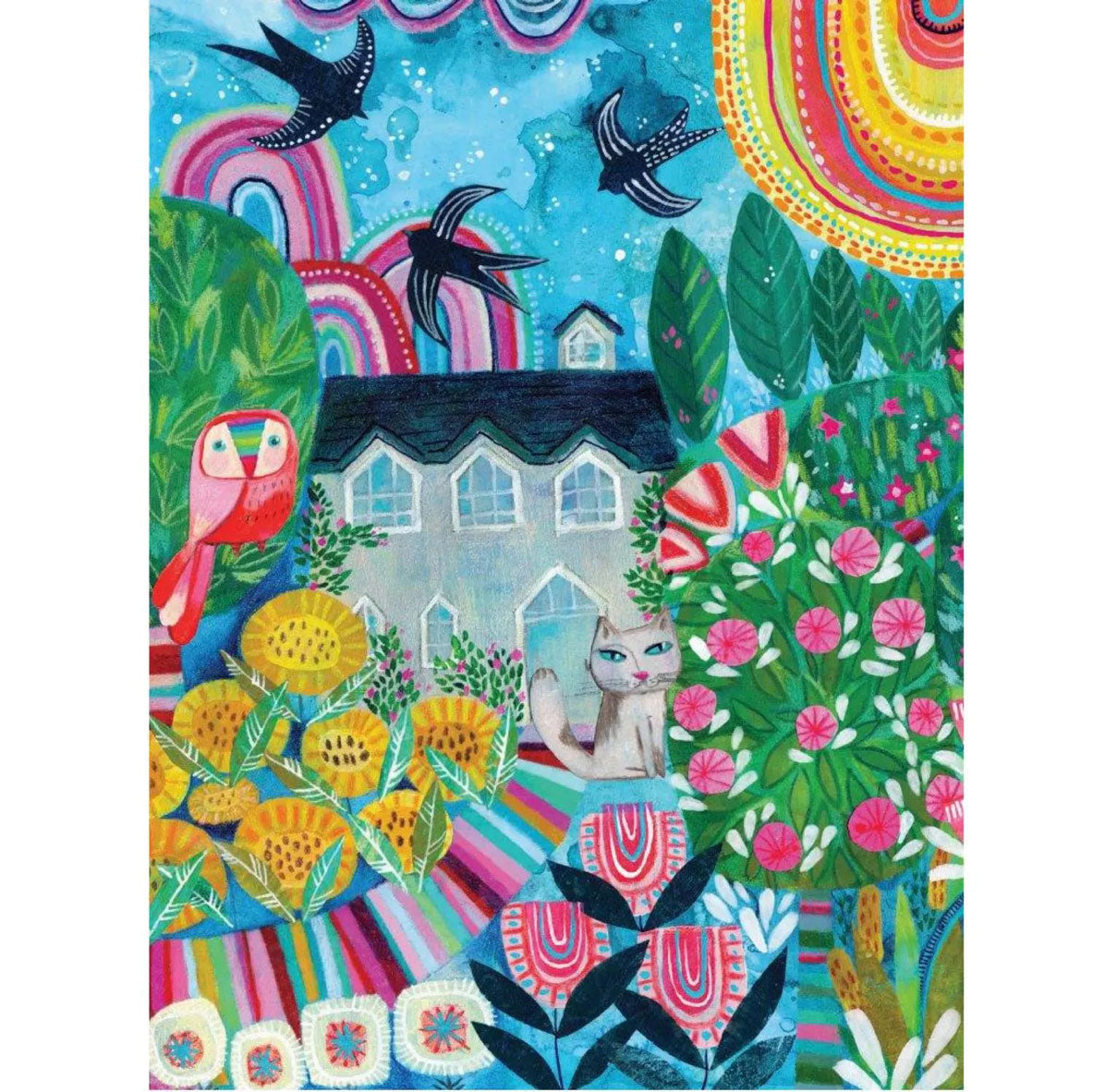Cat House Jigsaw Puzzle