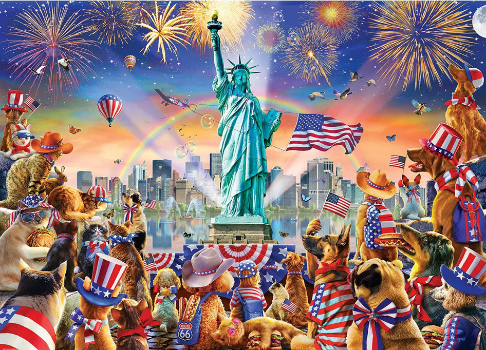 USA Pets Festival Jigsaw Puzzle