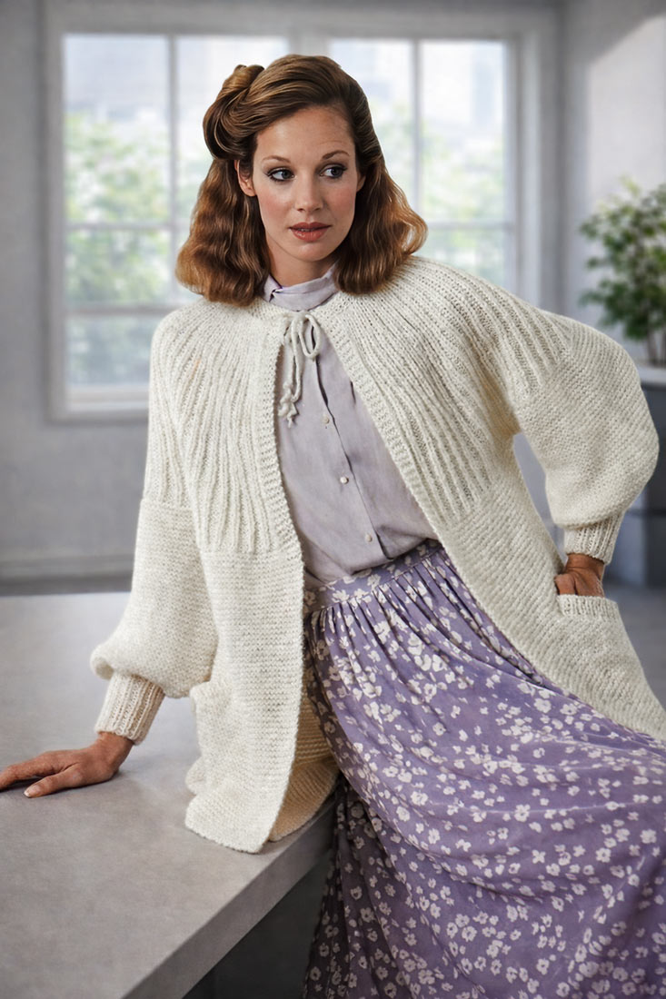 Ladies' Jacket Sweater Pattern