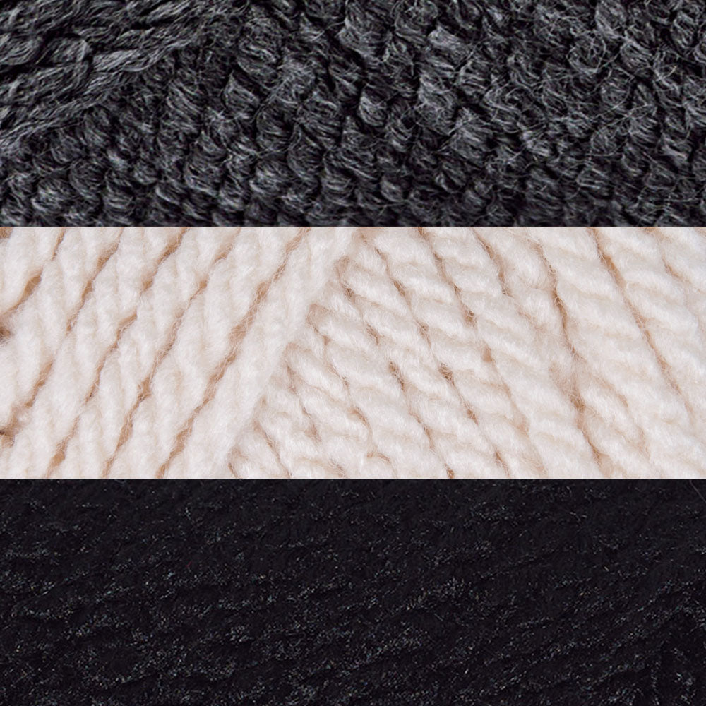 Chunky Plaid Crochet Blanket