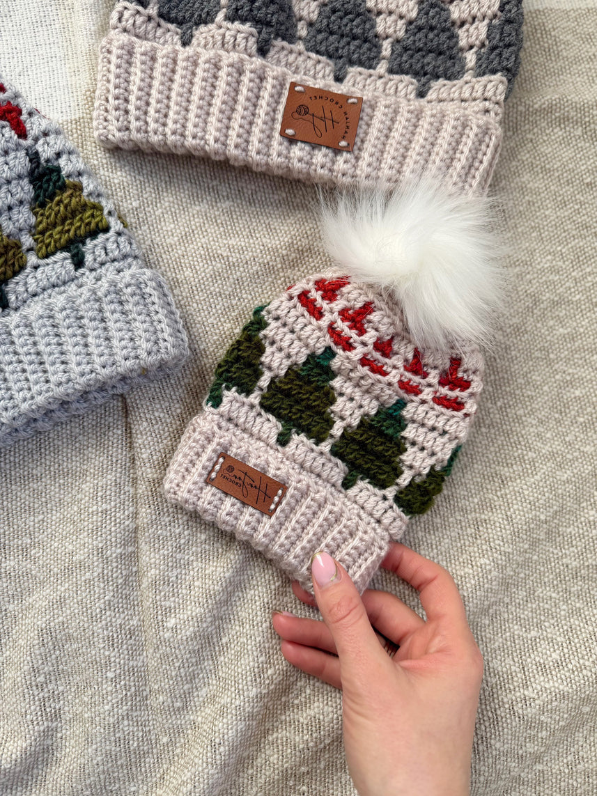 Twinkling Trees Hat