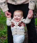Child's Wolf Cardigan Knit Kit | Project Hail Mary Fox Sweater