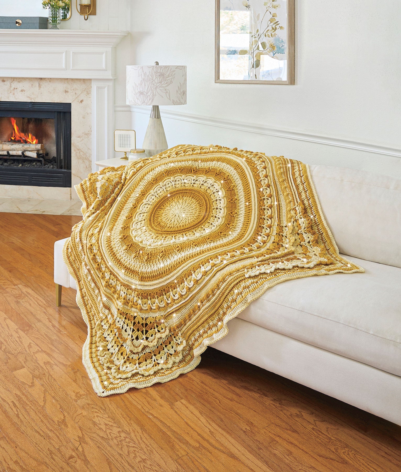 Shimmering Moonlit Magic Throw