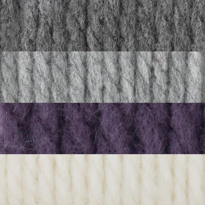 Simple Stripe Knit Blanket