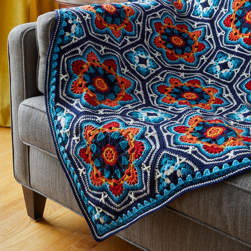 Persian Tiles Throw (Premier Everyday DK)