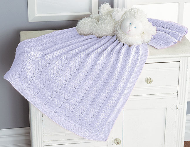 Lace Chevron Blanket(Baby's Best)