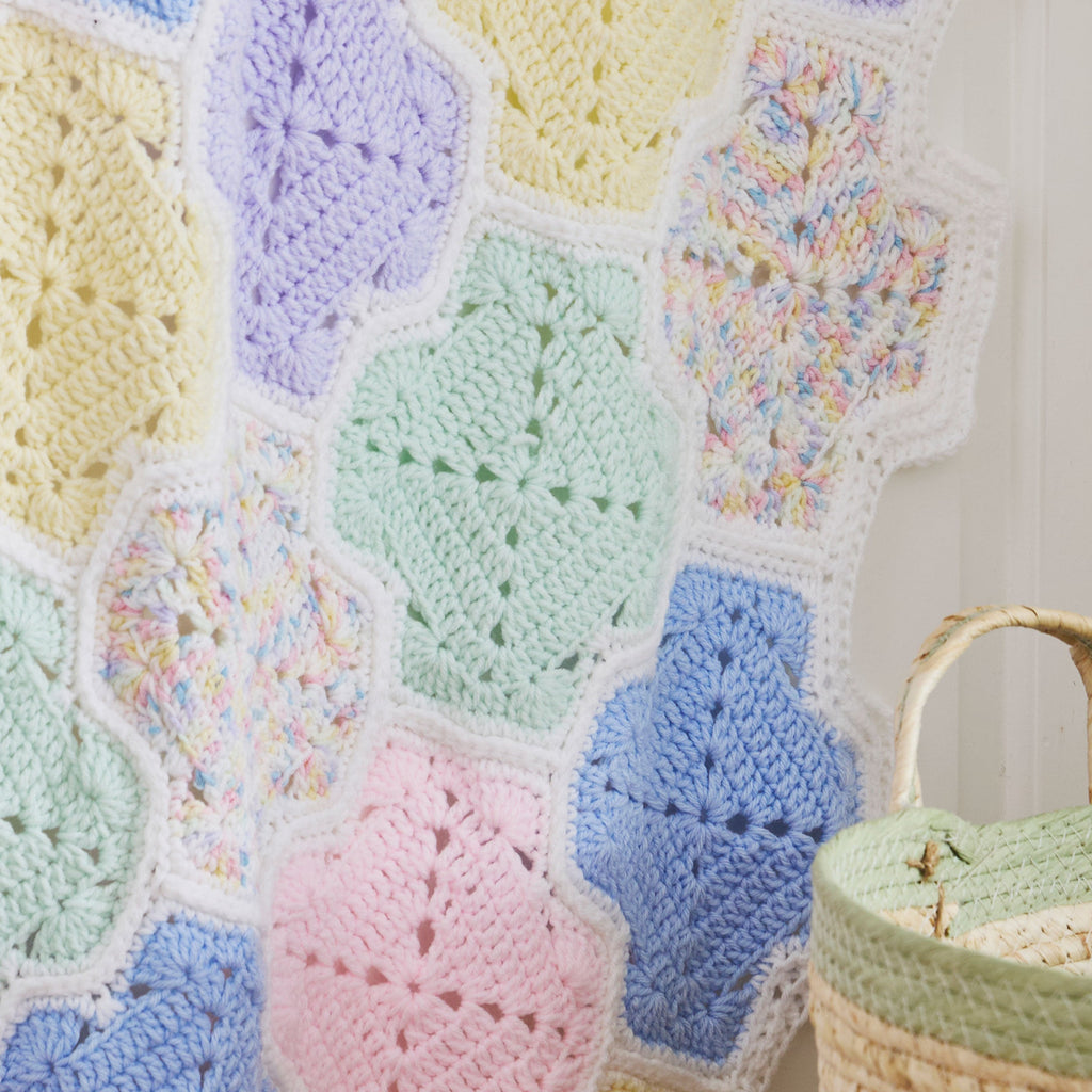 Meandering Lattice Afghan