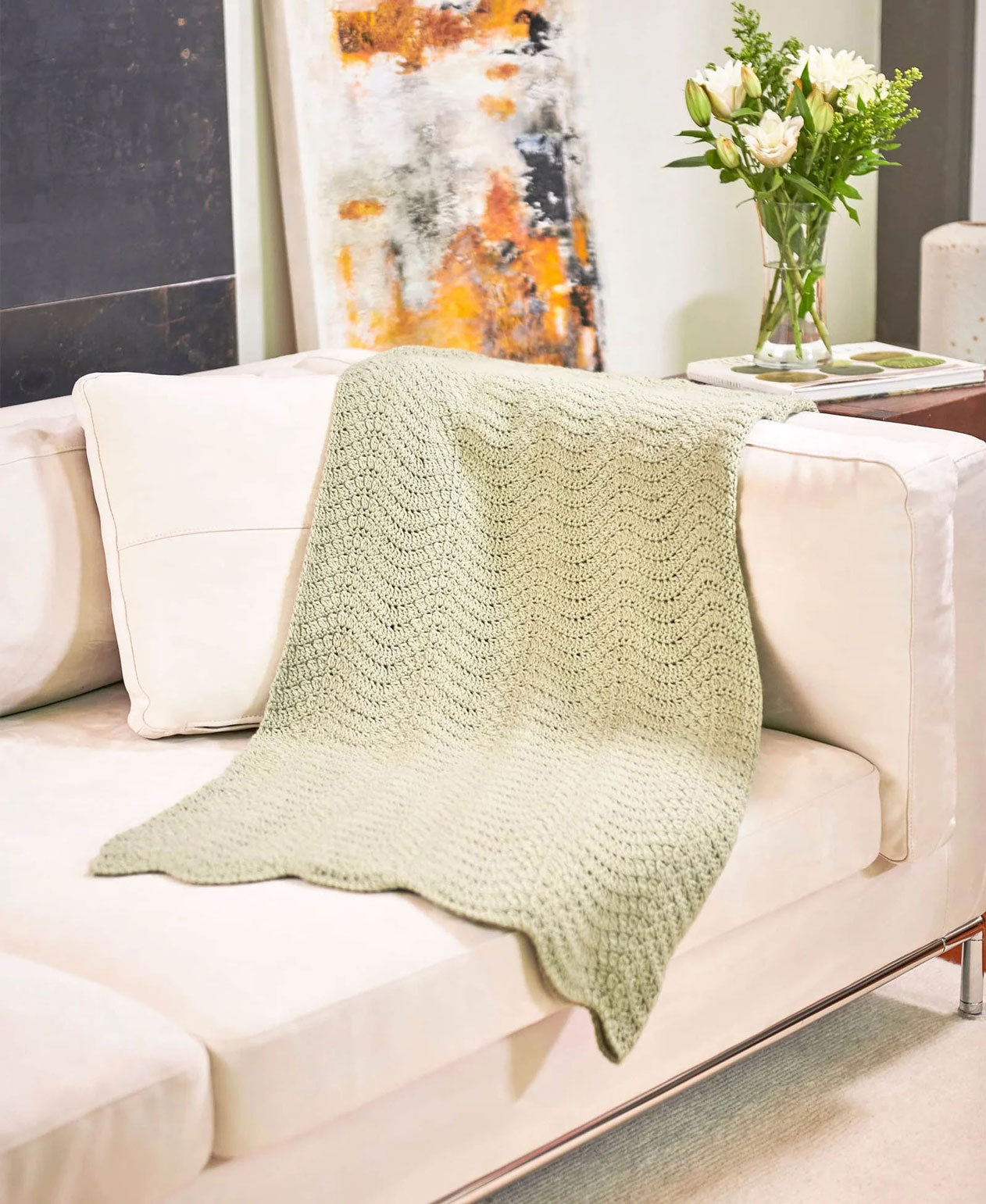 Ripple & Flow Afghan