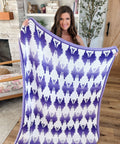 Butterfly Kisses Mosaic Blanket