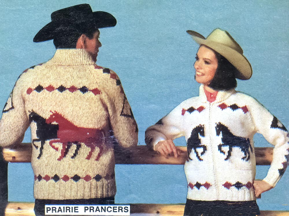 Prairie Prancers Adult Cardigan Pattern