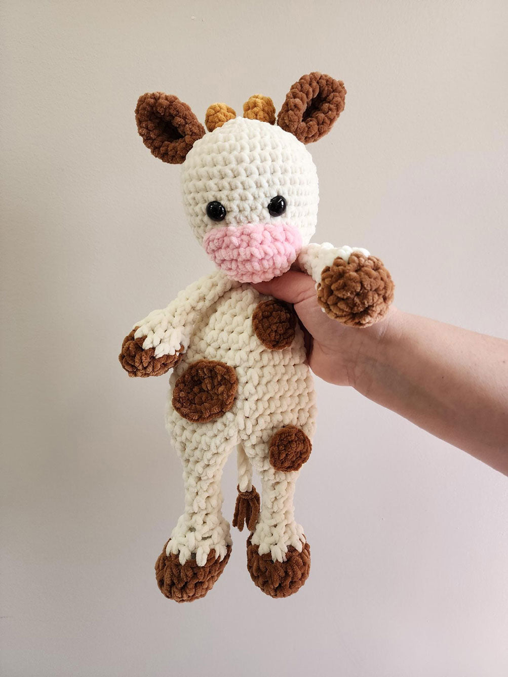 Cow Crochet Snuggler