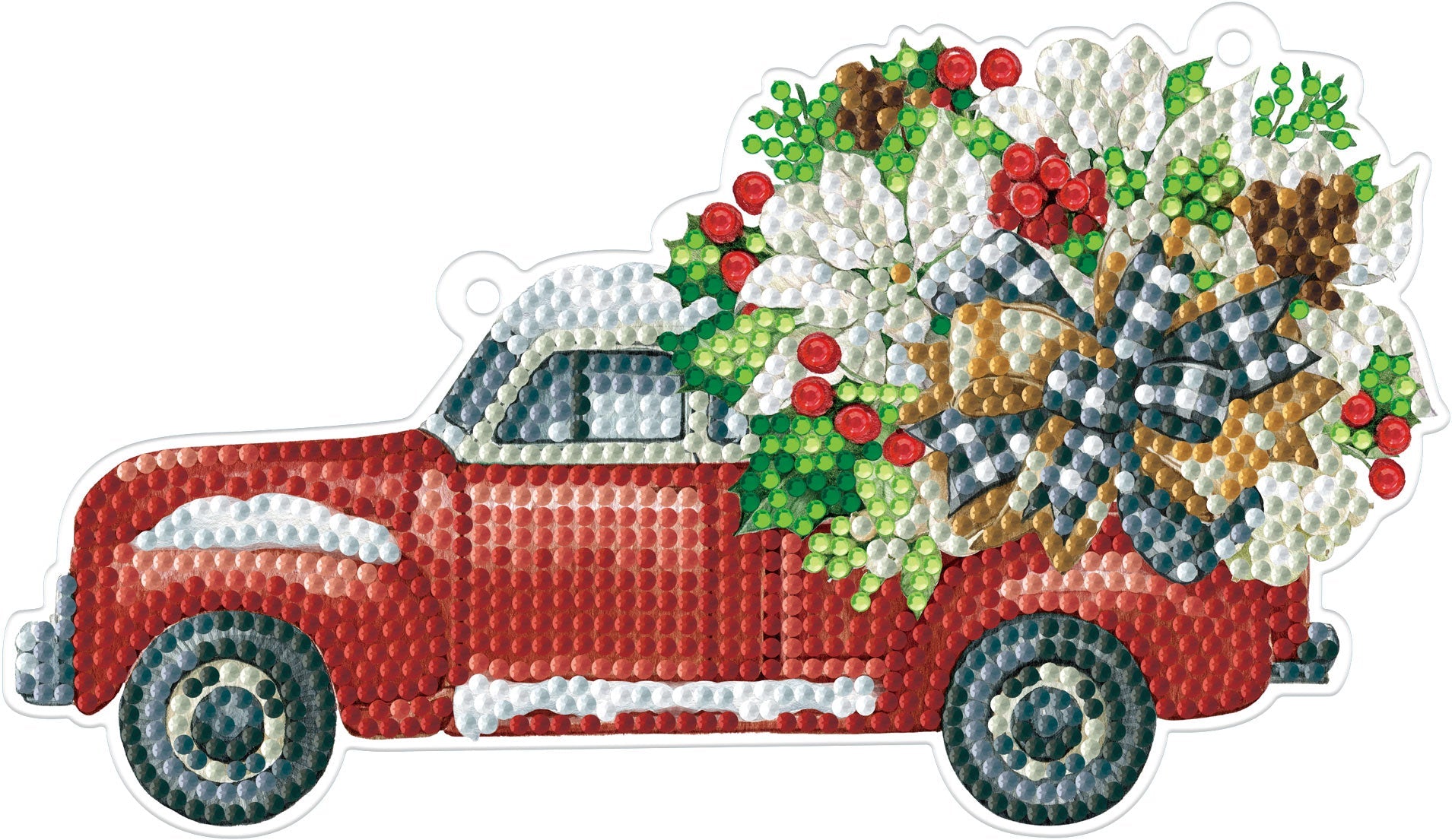 Christmas Truck Wall Hanging Diamond Dotz Kit