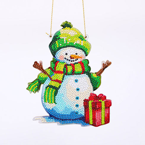 Frosty Friend Wall Hanging Diamond Dotz Kit