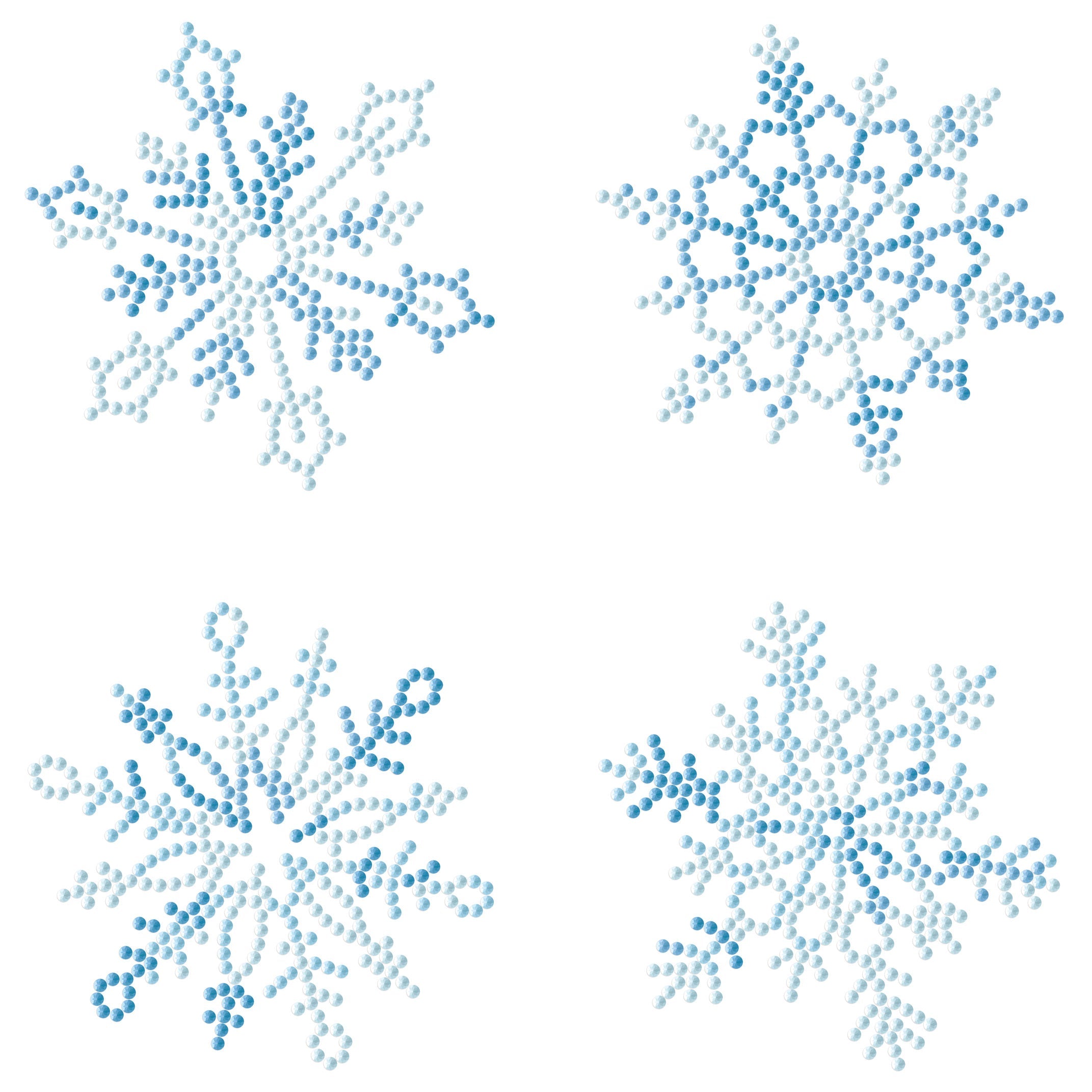 Snowflake Coasters Diamond Dotz Kit
