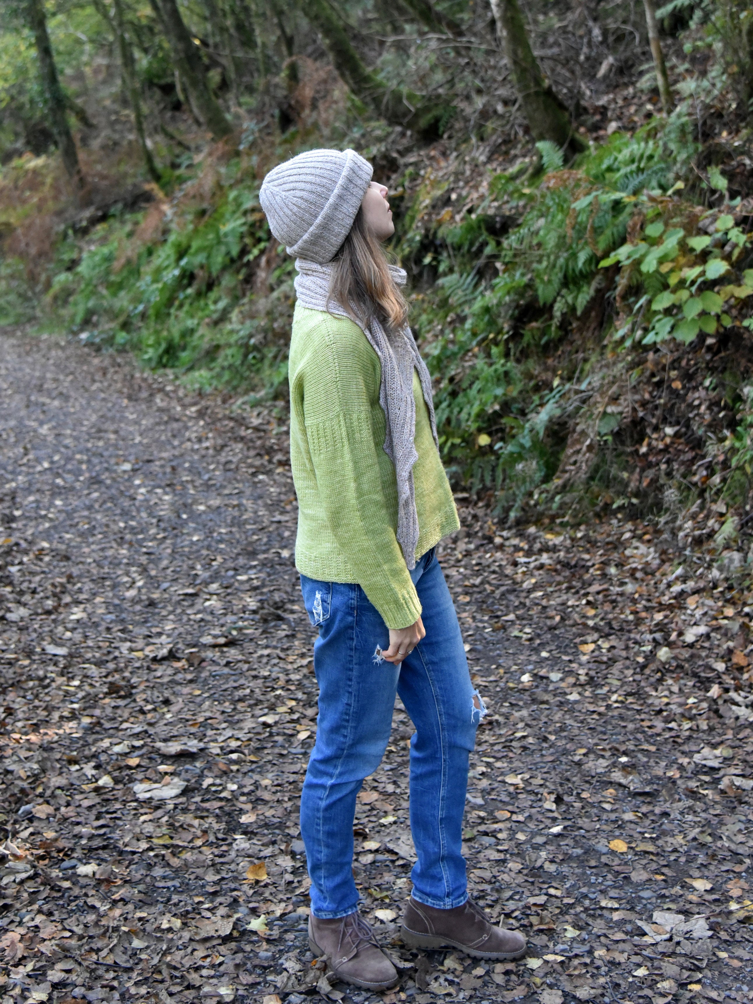 Morning Mist Hat & Scarf