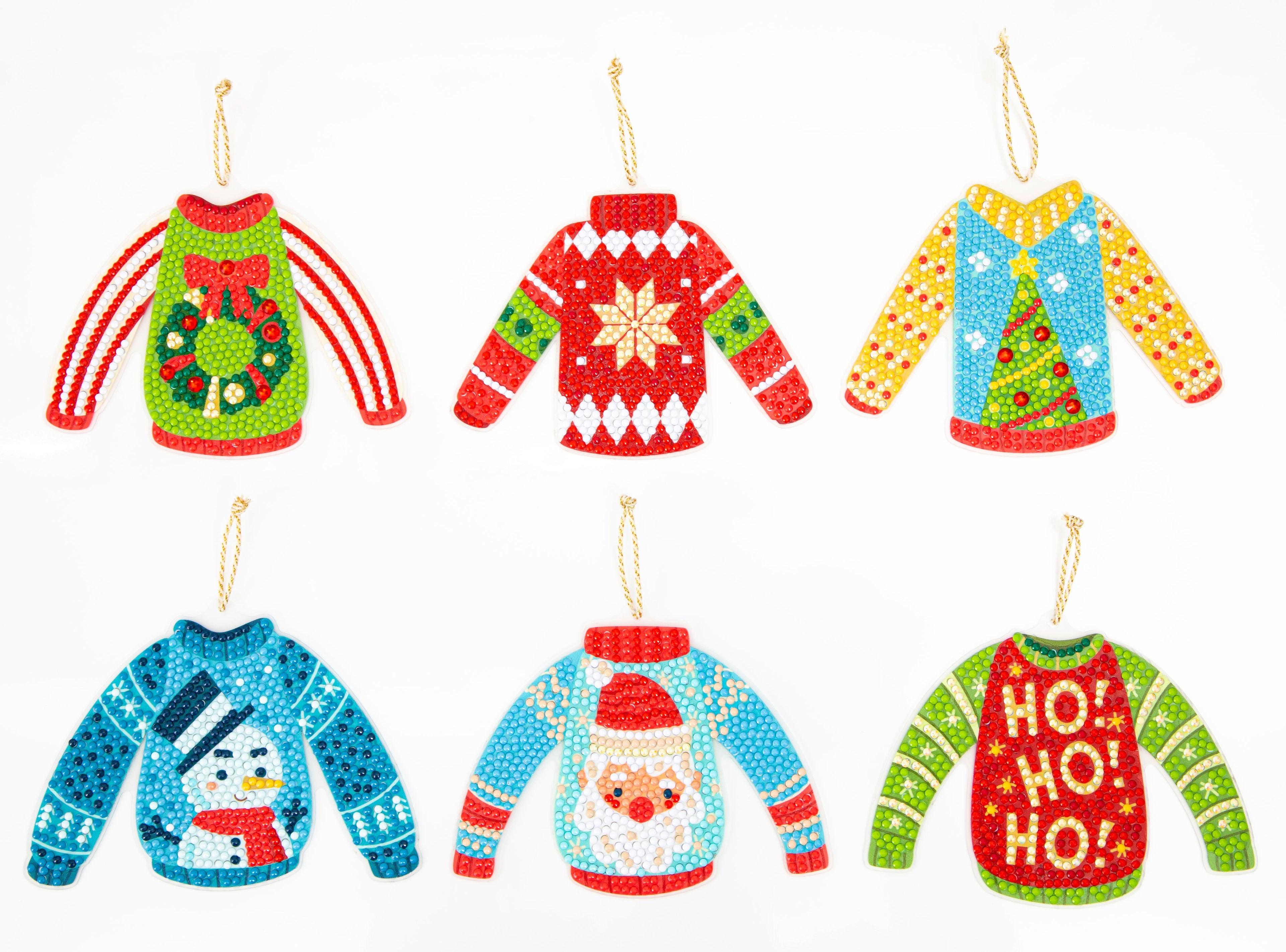 Christmas Jumpers Diamond Dotz Ornament Kit