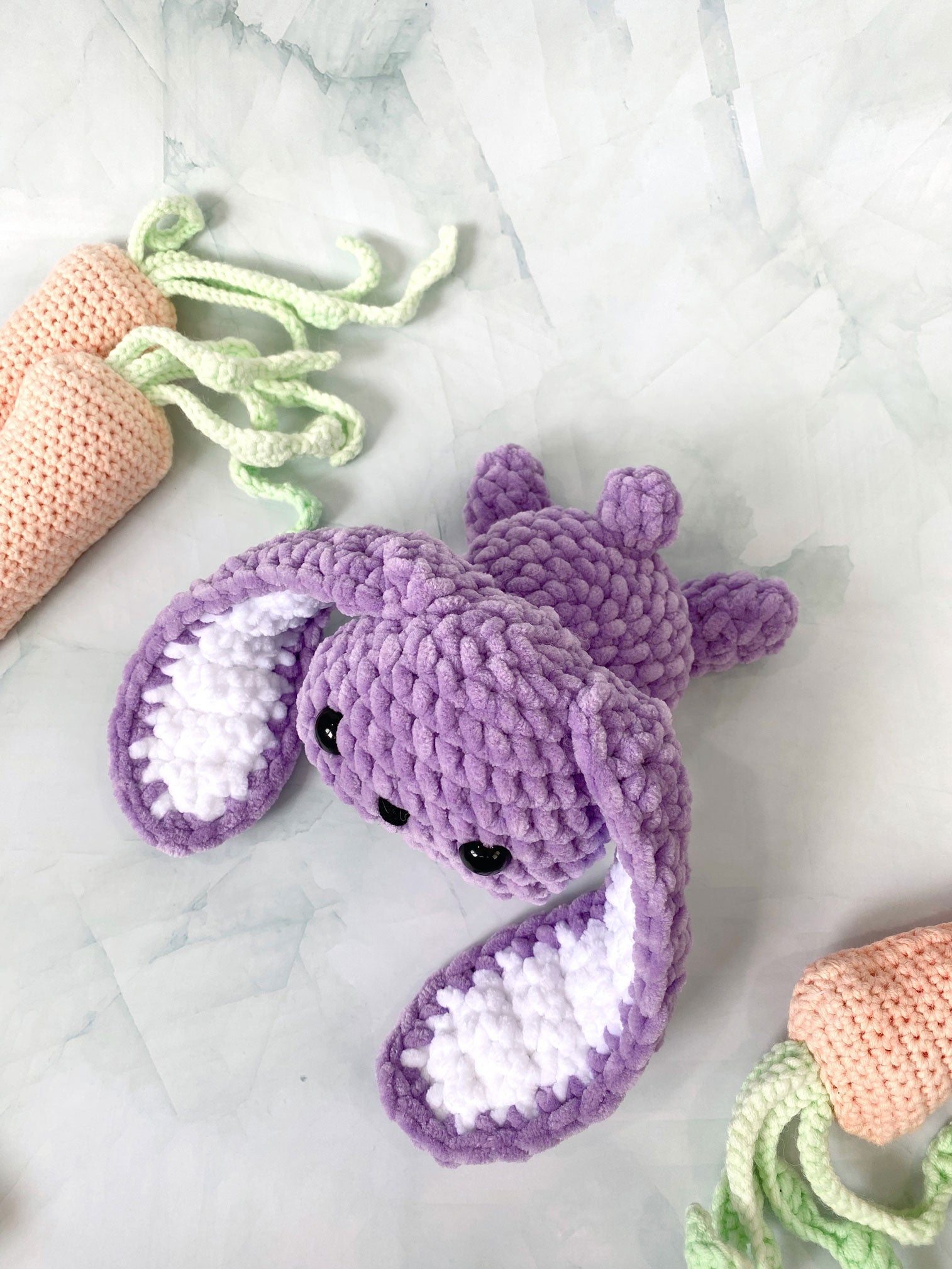 Floppy Ear Bunny Amigurumi Kit