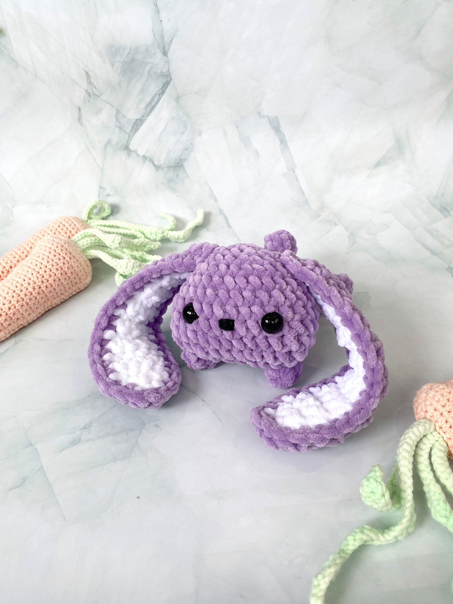 Floppy Ear Bunny Amigurumi Kit