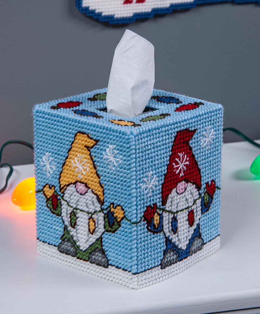 Gnome for the Holidays Plastic Canvas Ensemble