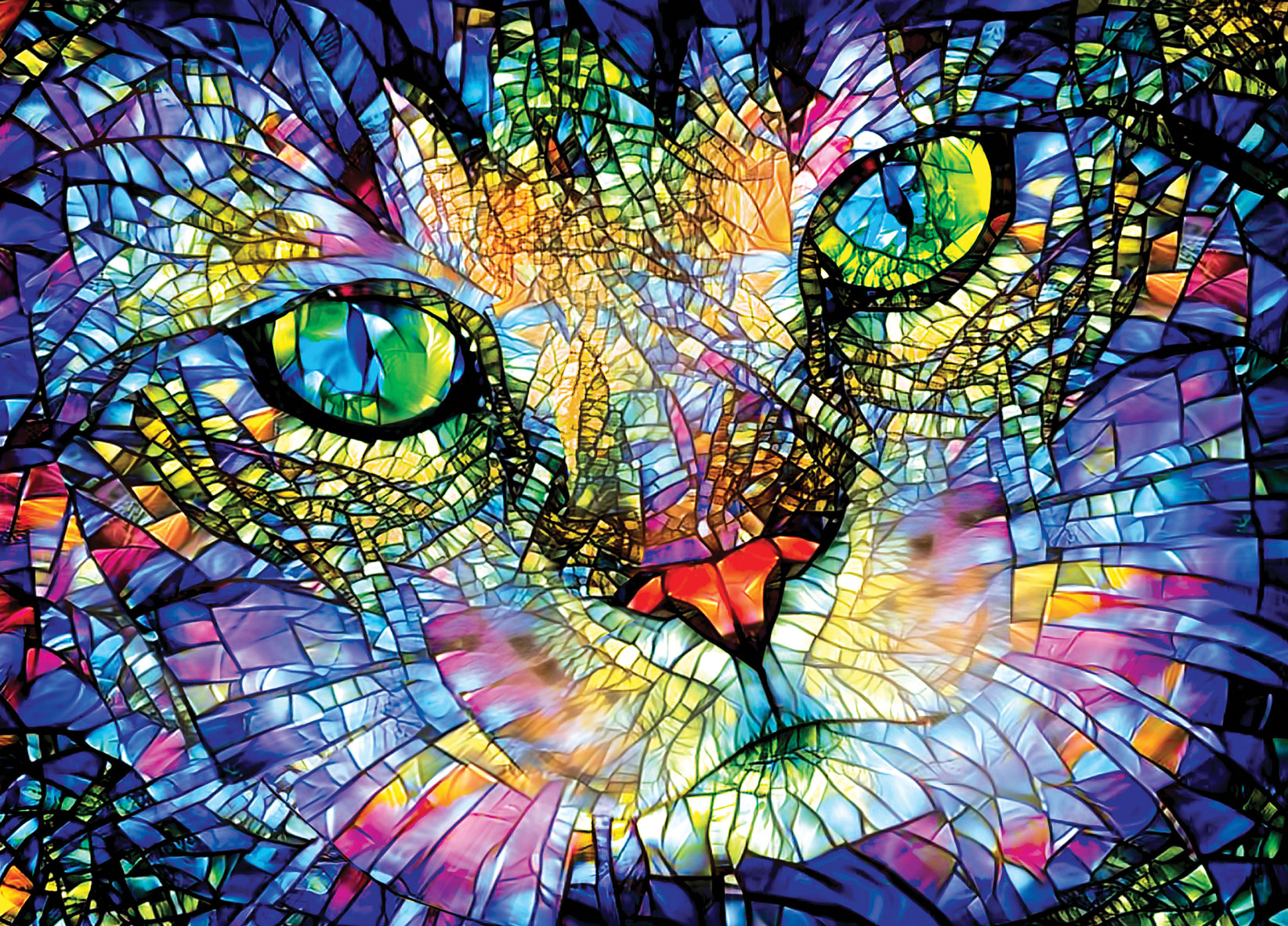 Purrfect Glass Jigsaw Puzzle