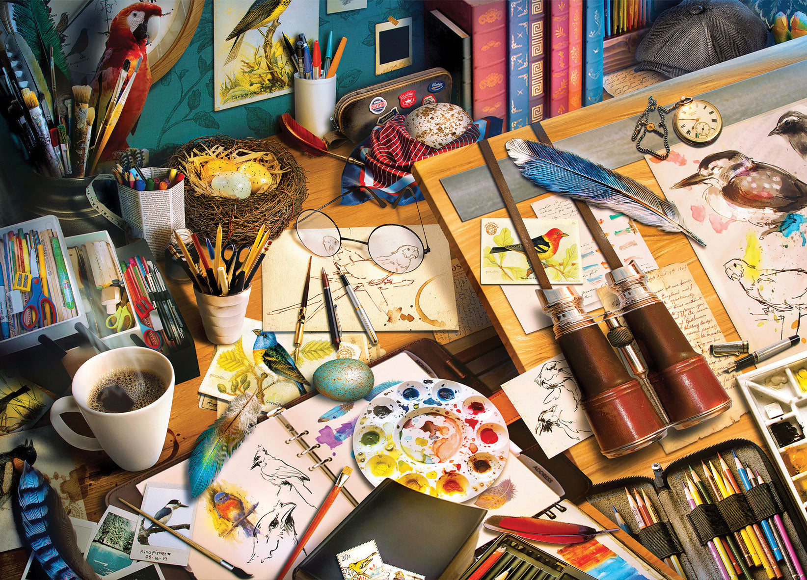 Creative Birding Jigsaw Puzzle