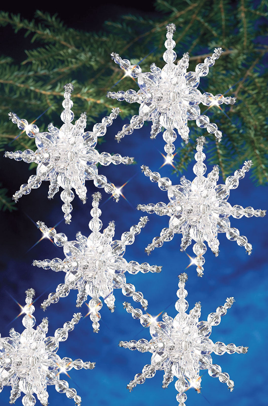 Snow Cluster Beaded Ornament Kit
