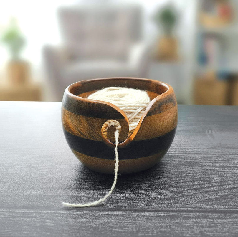 Multi Wood Yarn Bowl
