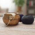 Mango Wood Yarn Bowl