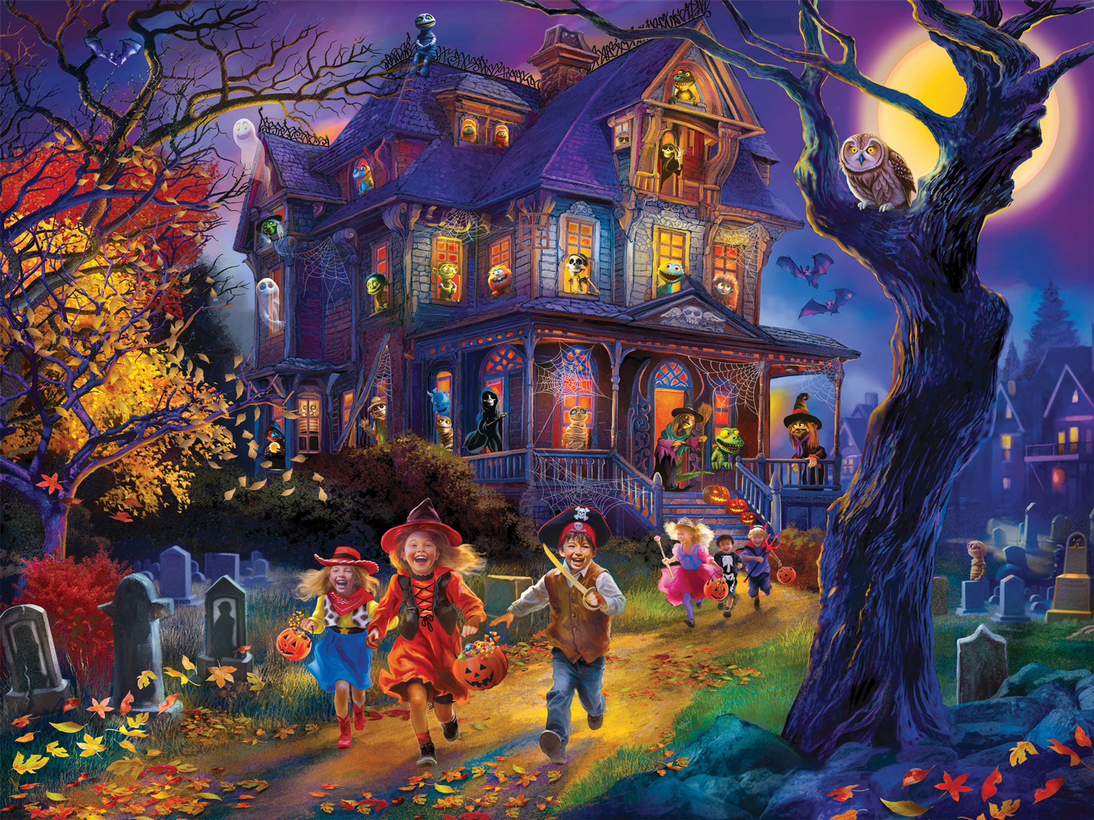 Creepy Corners Jigsaw Puzzle