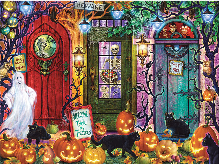 Halloween Doors Jigsaw Puzzle