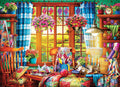 Quilting Craft Room Jigsaw Puzzle