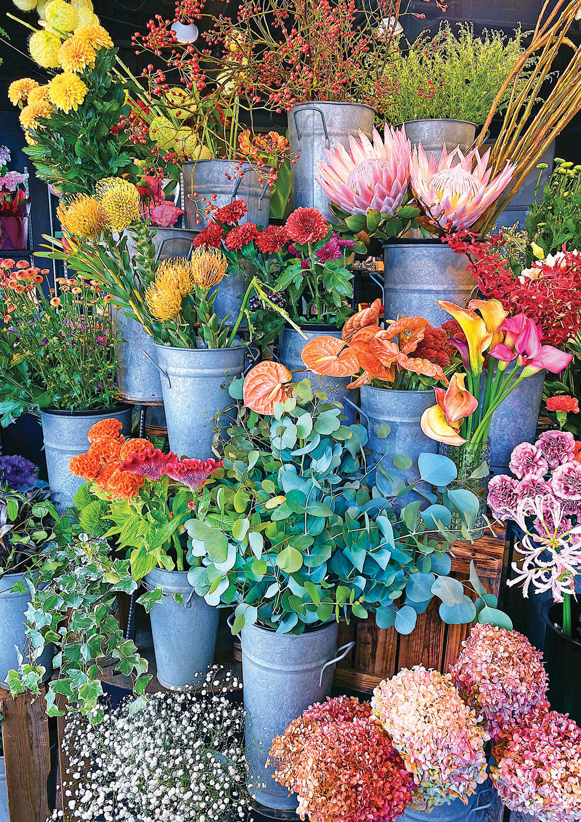 Camera to Canvas - Colorful Flowers Jigsaw Puzzles
